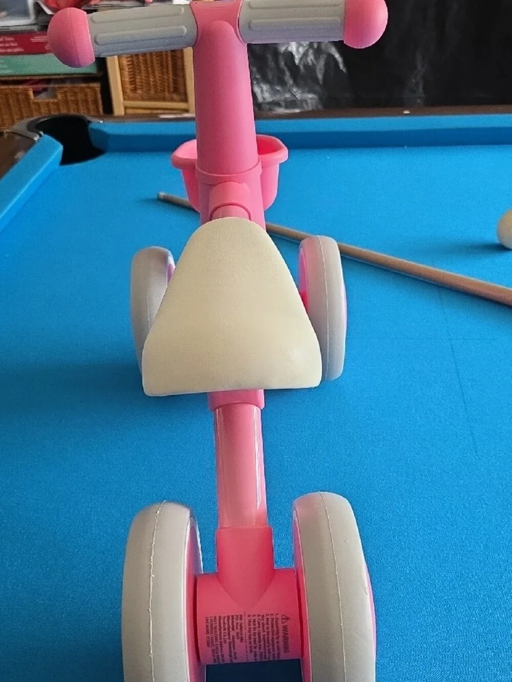 Pink Ride-On Toddler Bike - Picture 4 of 7